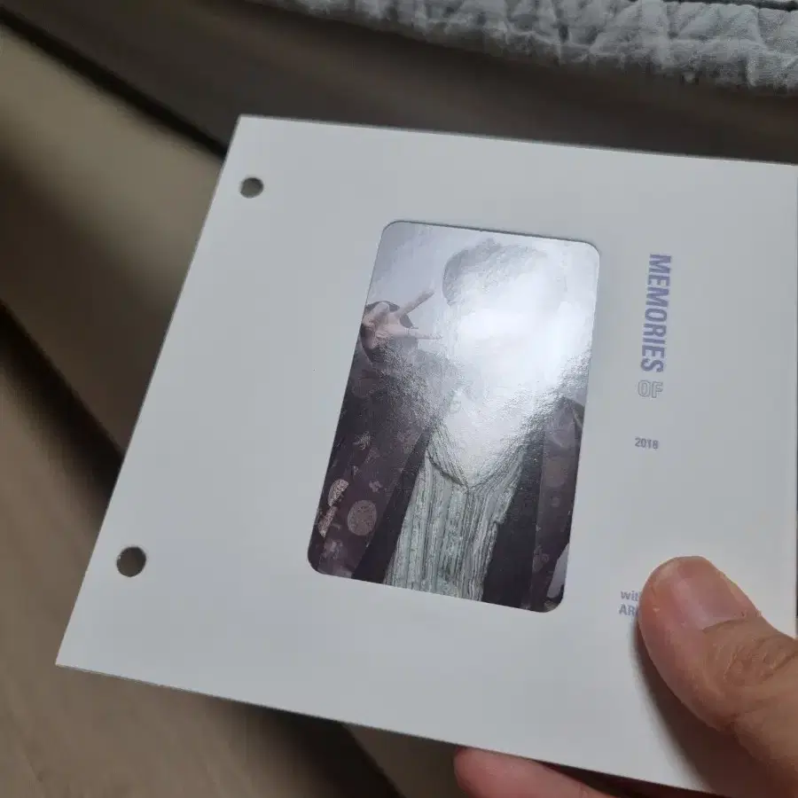방탄 2018메모리즈 블루레이 호석 포카포함 풀셋양도.  bts 4
