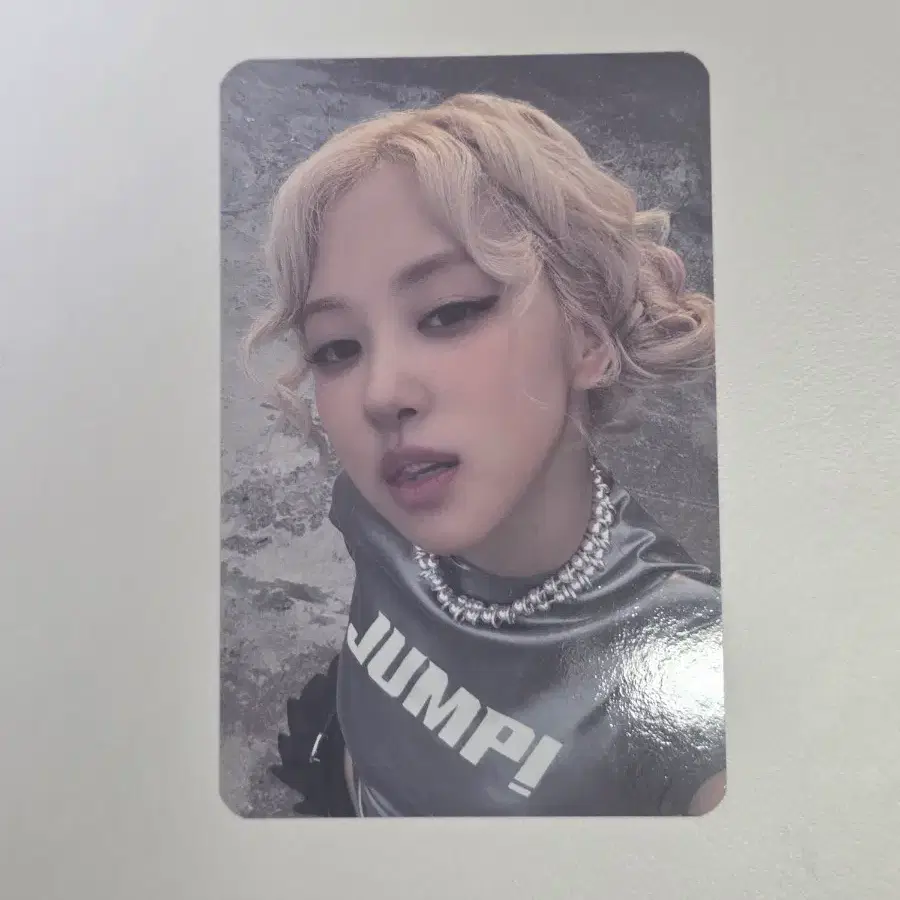 블랙핑크 블핑 로제 JUMP 뛰어 엠디 포토카드 포카
