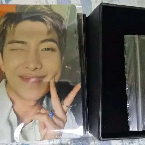 방탄 스픽콘 반지 포카