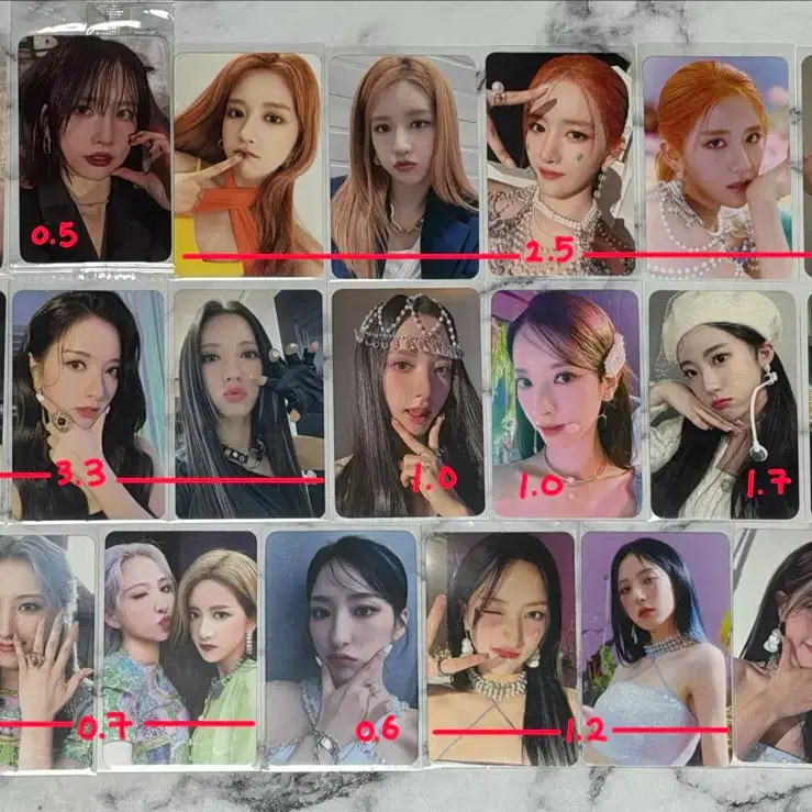 우주소녀 엑시 설아 보나 수빈 루다 다원 은서 여름 다영 연정 포카 양도 2