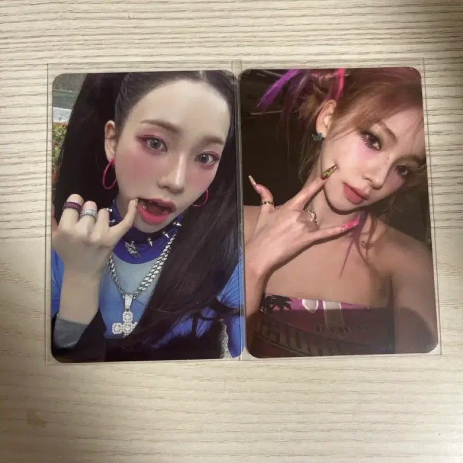 에스파 카리나 아마겟돈 마이월드 스미니 포카 레모네이드 럭드 윈터 kms