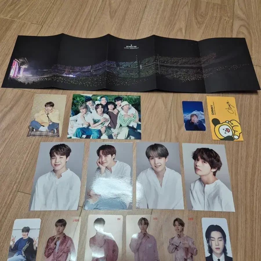 BTS 정품포토카드 여러개