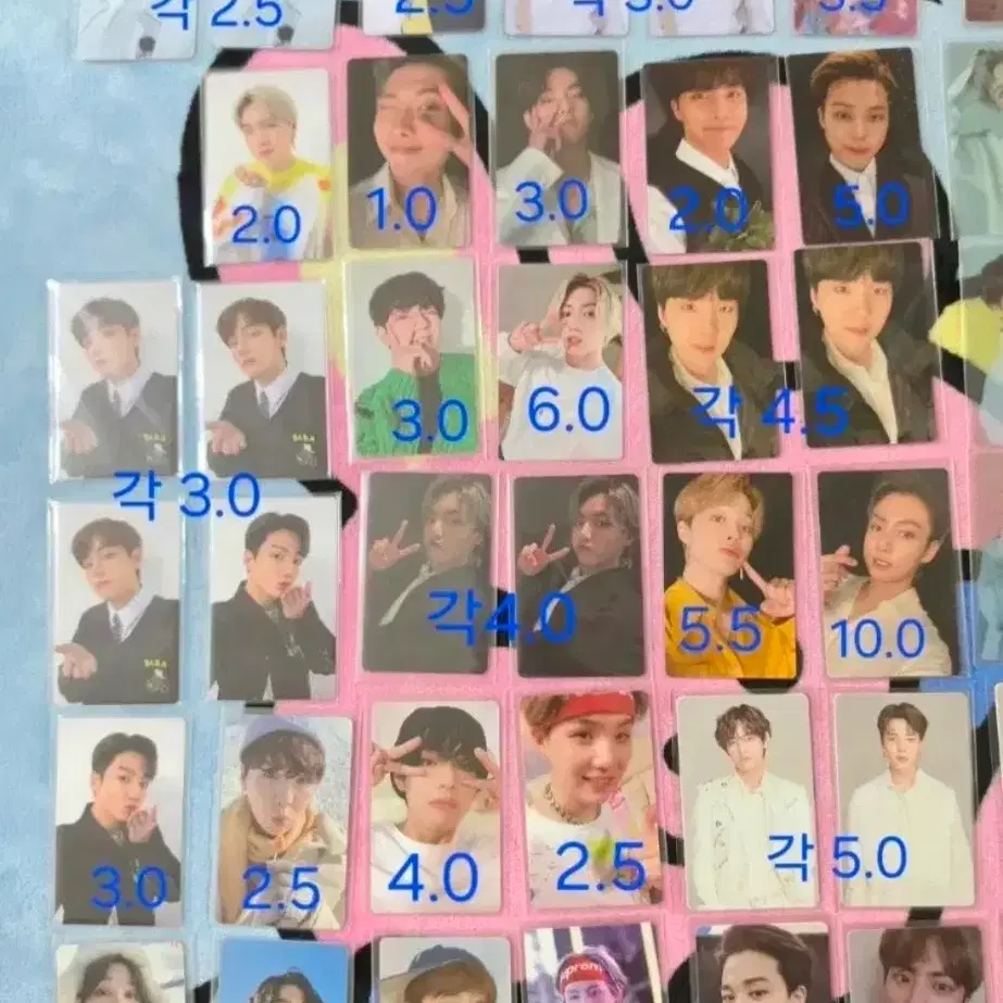 방탄 포카 양도 2