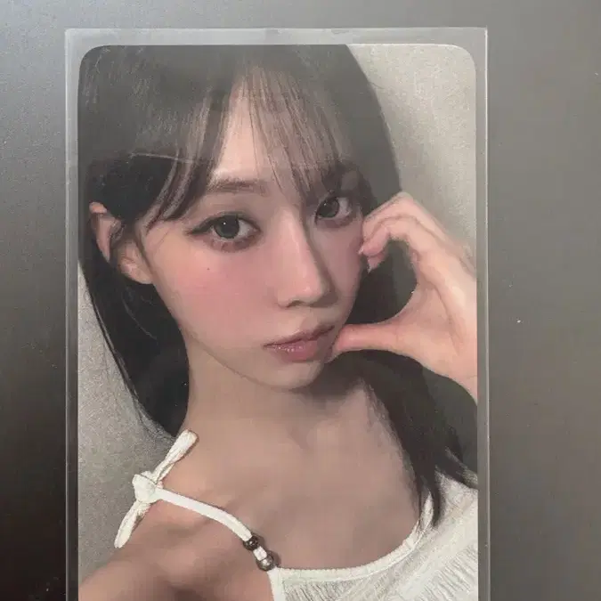 에스파 윈터 더티워크 에버라인 양도 포토카드 포카