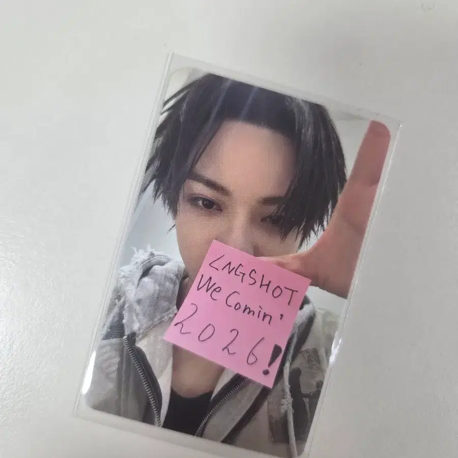 롱샷 사운드웨이브 오율 특전 포카 2