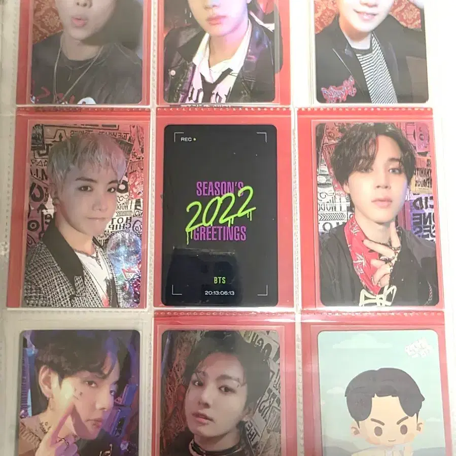 방탄 2022 시즌그리팅 포카 2022 season's greetings
