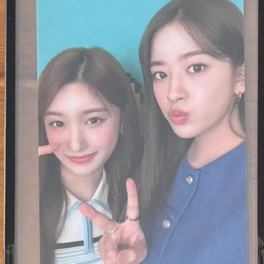 아이브 브이컬러링 포토카드