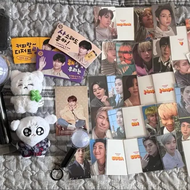 방탄소년단 응원봉&포카