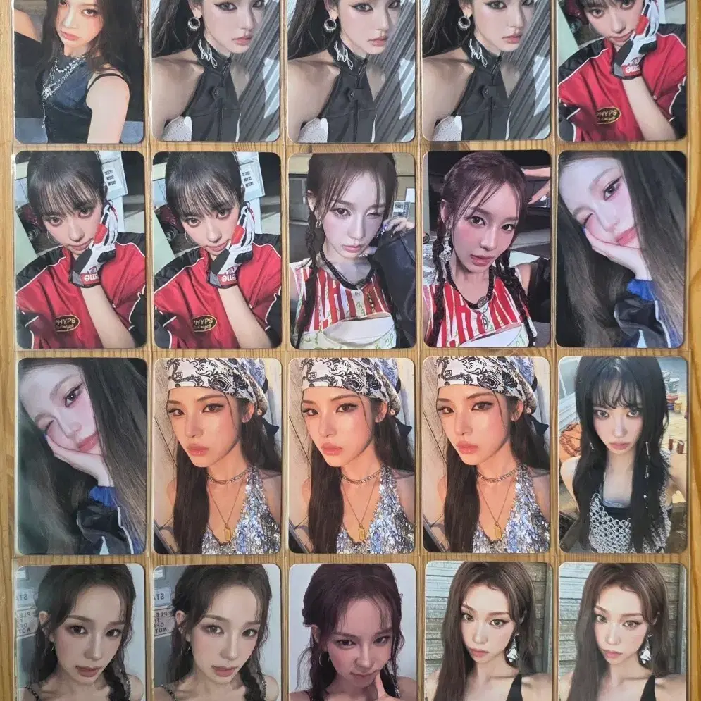 이즈나 지민 마이 코코 사랑 세비 정은 포카 포토카드