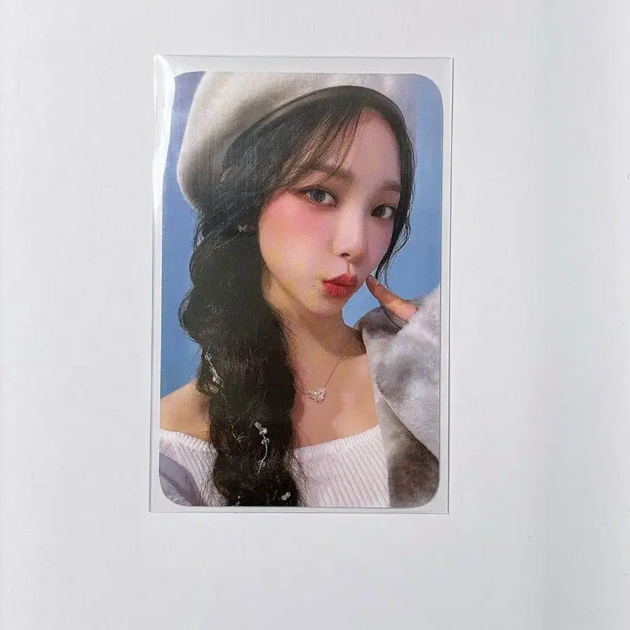 에스파 카리나 2023 시즌그리팅 시그 콜북 포카 지젤윈터닝닝레모네이드