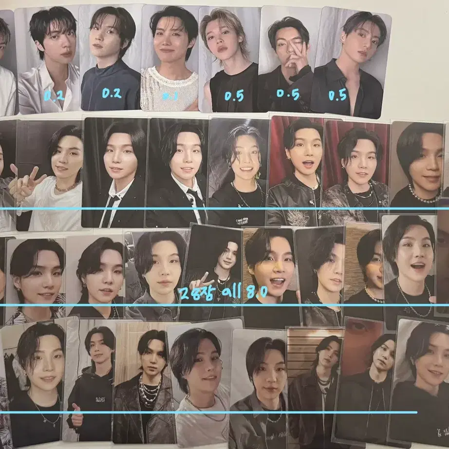 방탄 bts 포카 포토카드 양도 미공포 앨범 럭드 특전 골든 해피 티어 2