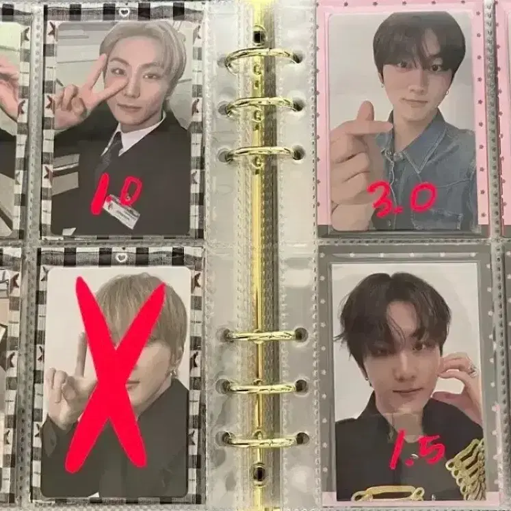 엔하이픈 정원 포카 언씬 언톨드 데이드림 디아이콘 럭드 특전 8