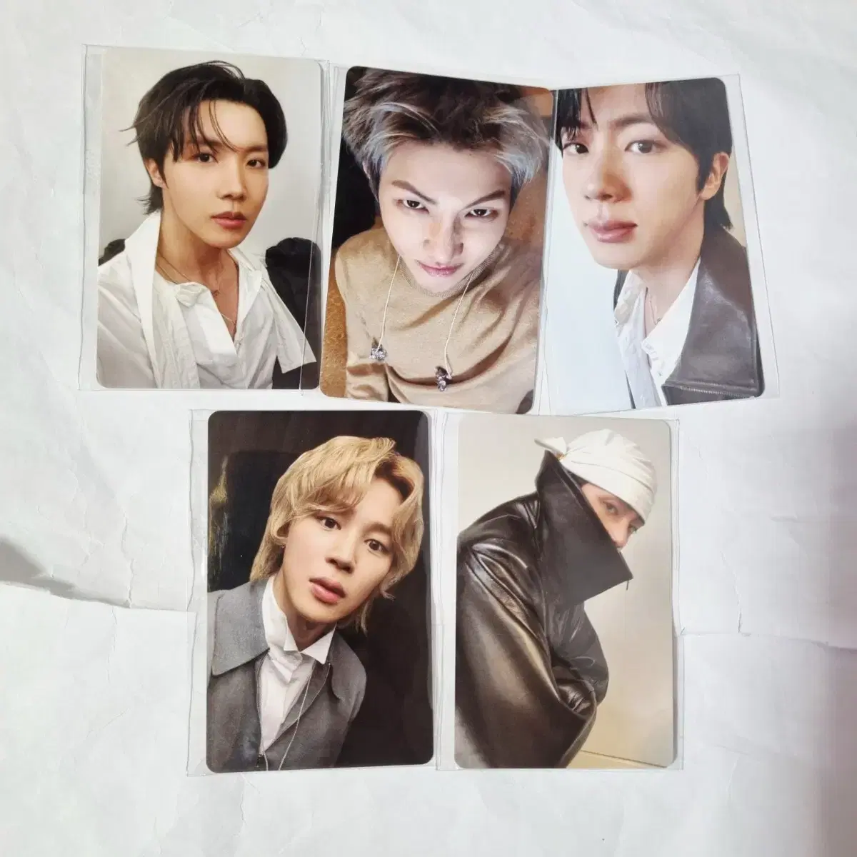 방탄 부산 아리랑 럭드 럭키드로우 포카 남준석진호석태형지민 bts