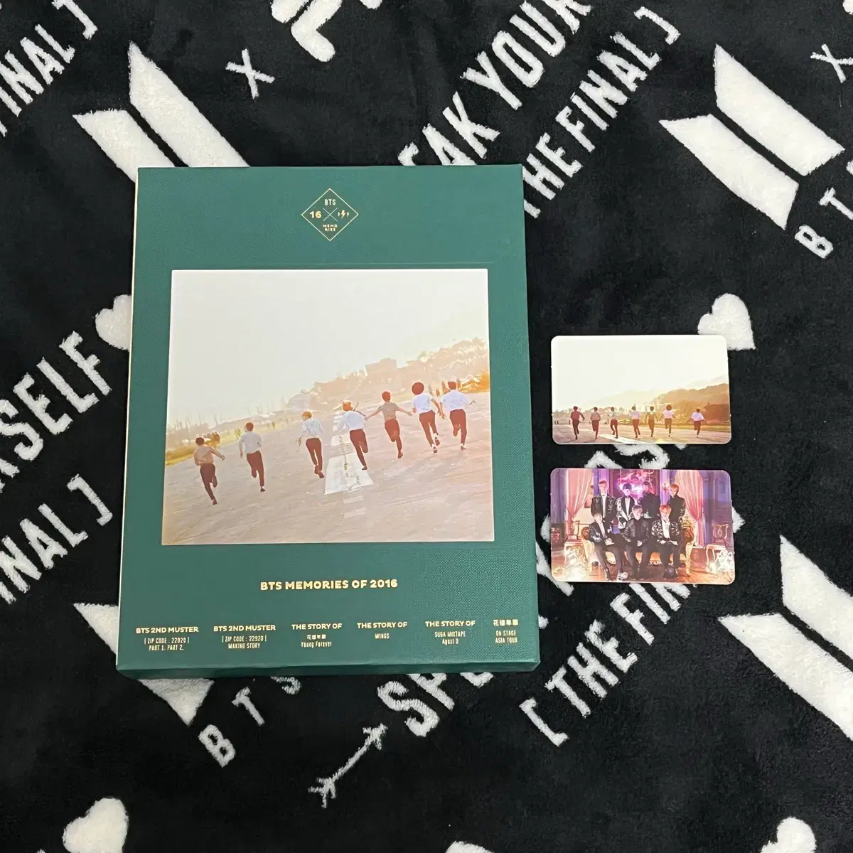 방탄 2016 메모리즈 포카 DVD BTS MEMORIES POCA