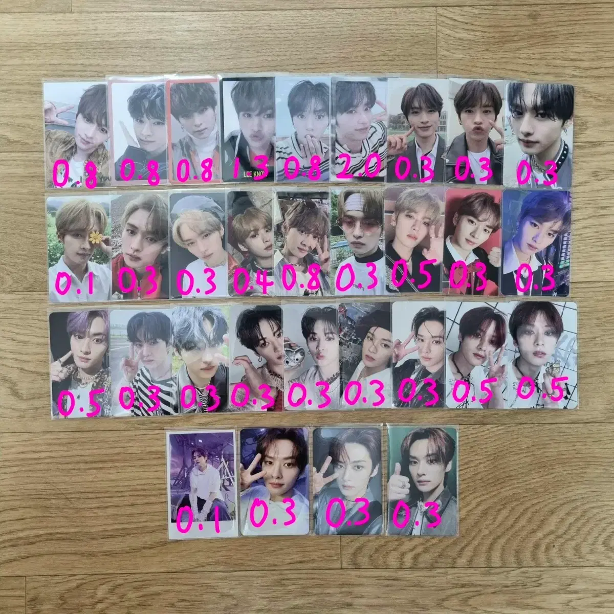스트레이키즈 리노 앨범 포카 포토카드 판매 양도 스키즈