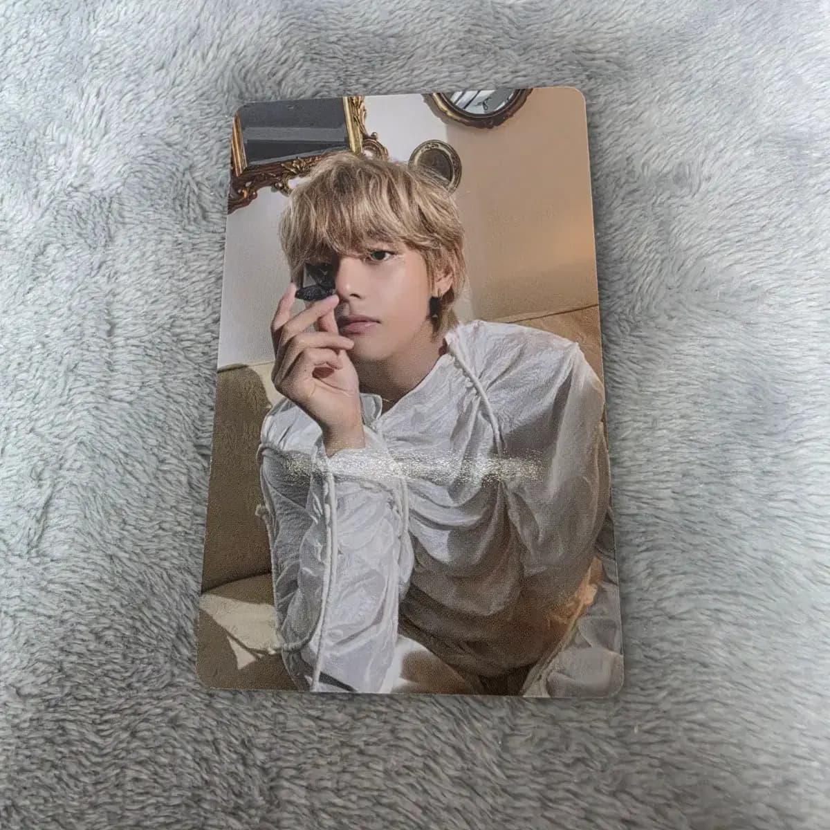 뷔아이콘 디아이콘 vicon 포카 방탄 bts 태형 뷔