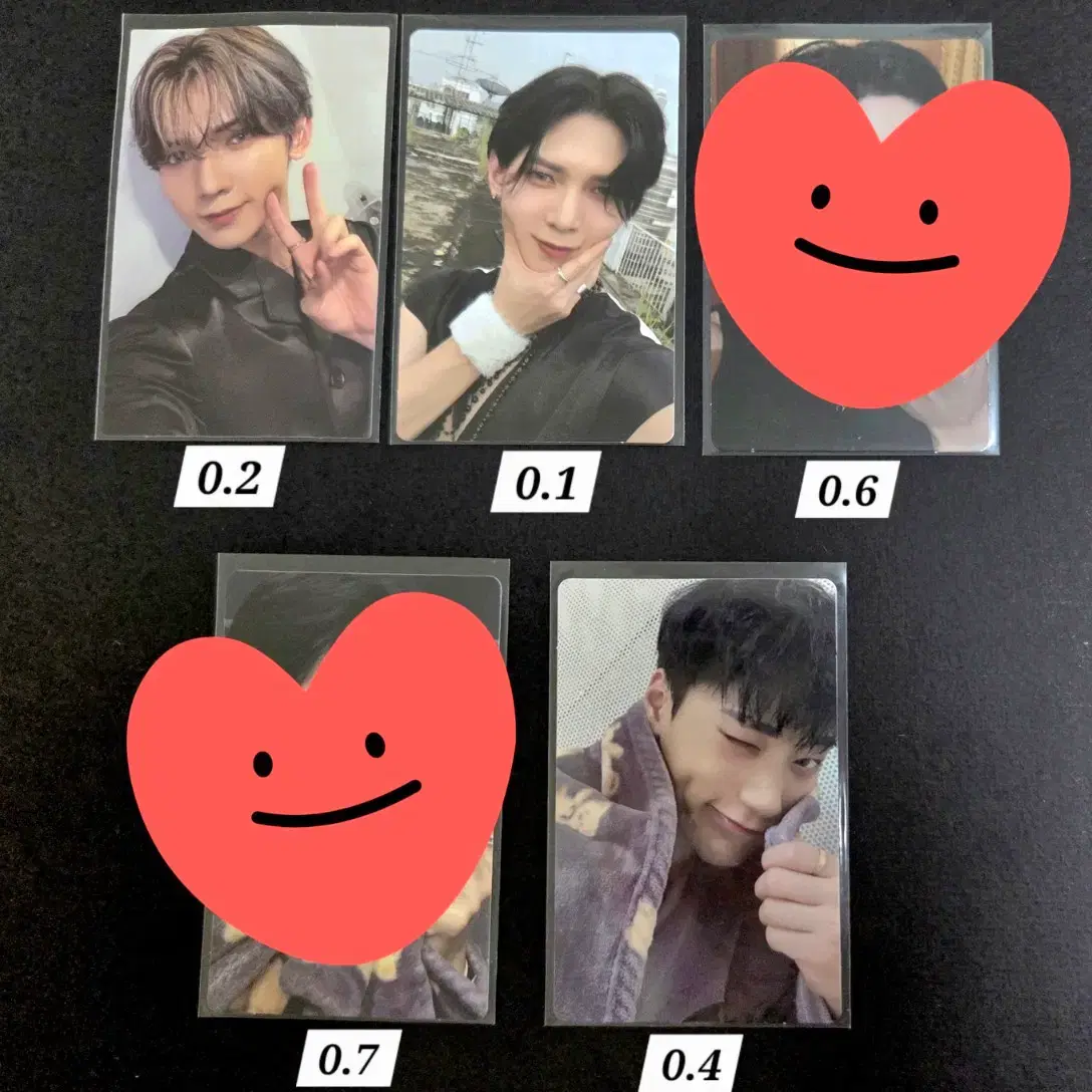 에이티즈 산 포카 / 할라지아 스핀오프 담요 최산 포토카드 2