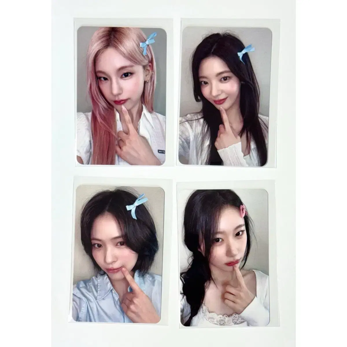 있지 Motto 모토 미니리본 미공포 포카 메이크스타 1