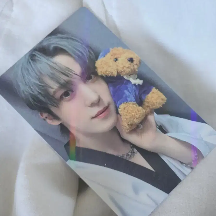 에이티즈 윤호 hello82 포카