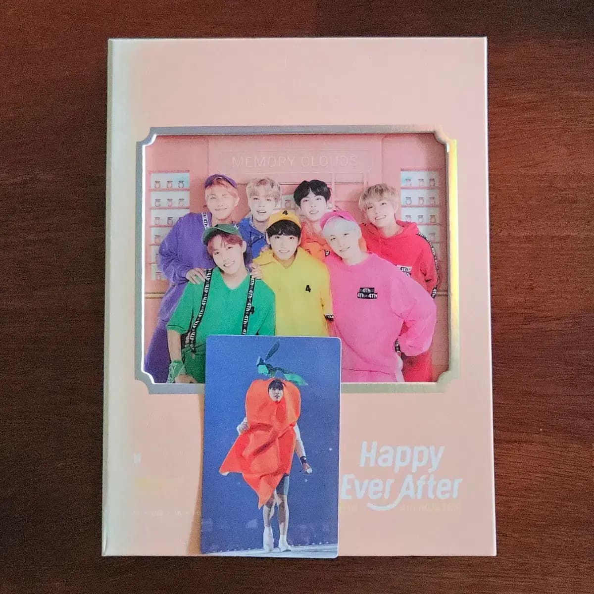 방탄 머스터4 DVD 정국포카 머4터 HappyEverAfter 팬미팅