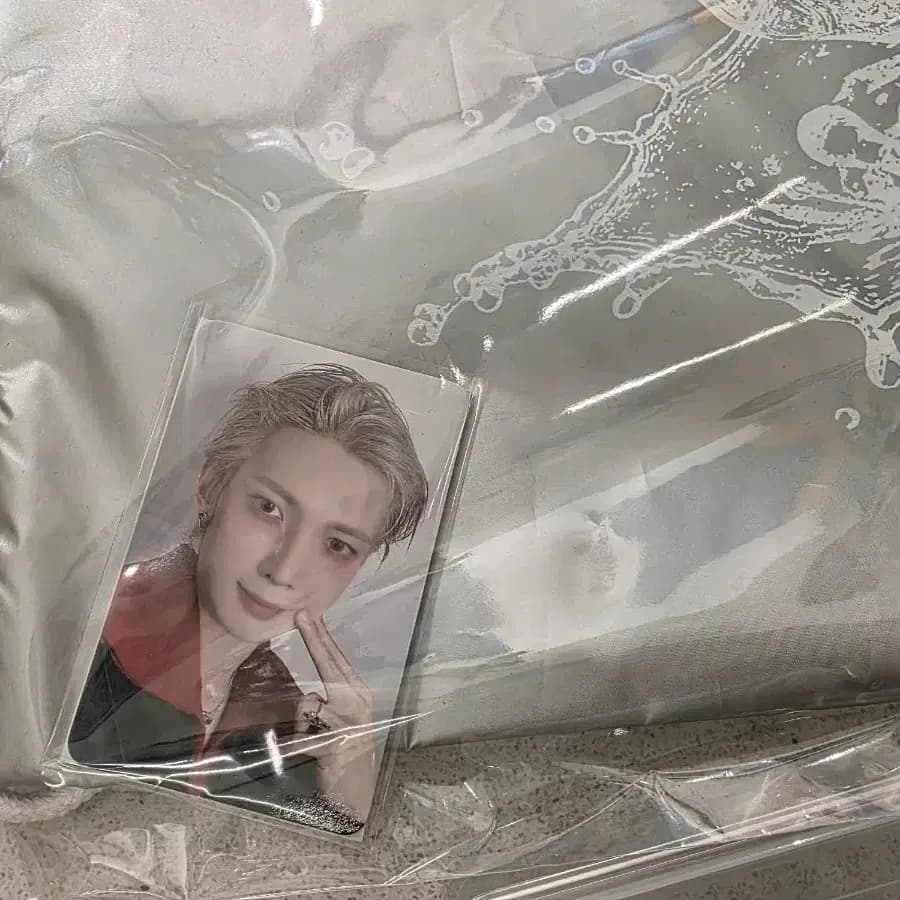 에이티즈 배드 팝업 스트링백 가방 여상 포카 판매양도 ateez