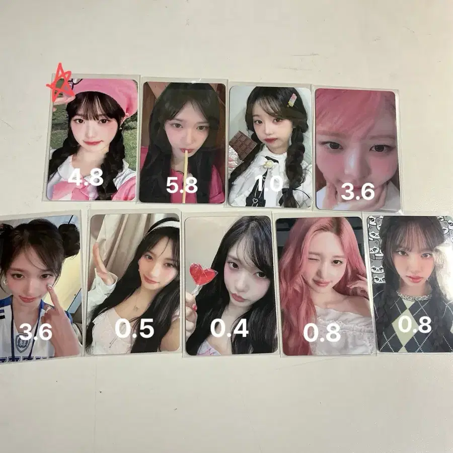 아이브 포카 판매합니다
