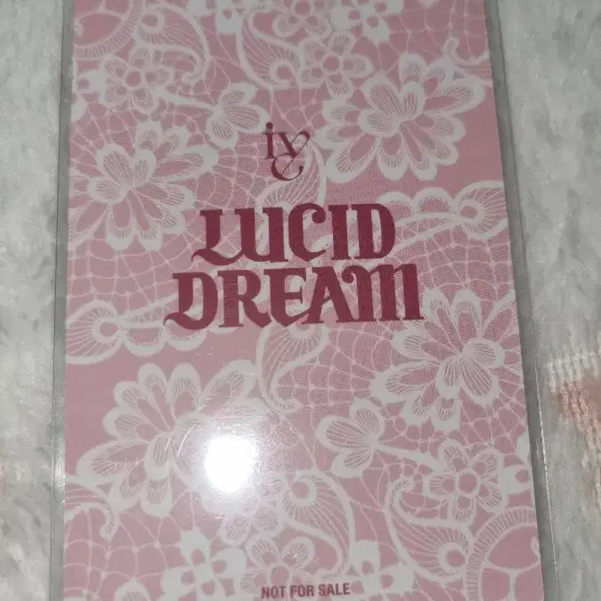아이브 원영 루시드 드림 CD shop 포카 팔아용 2