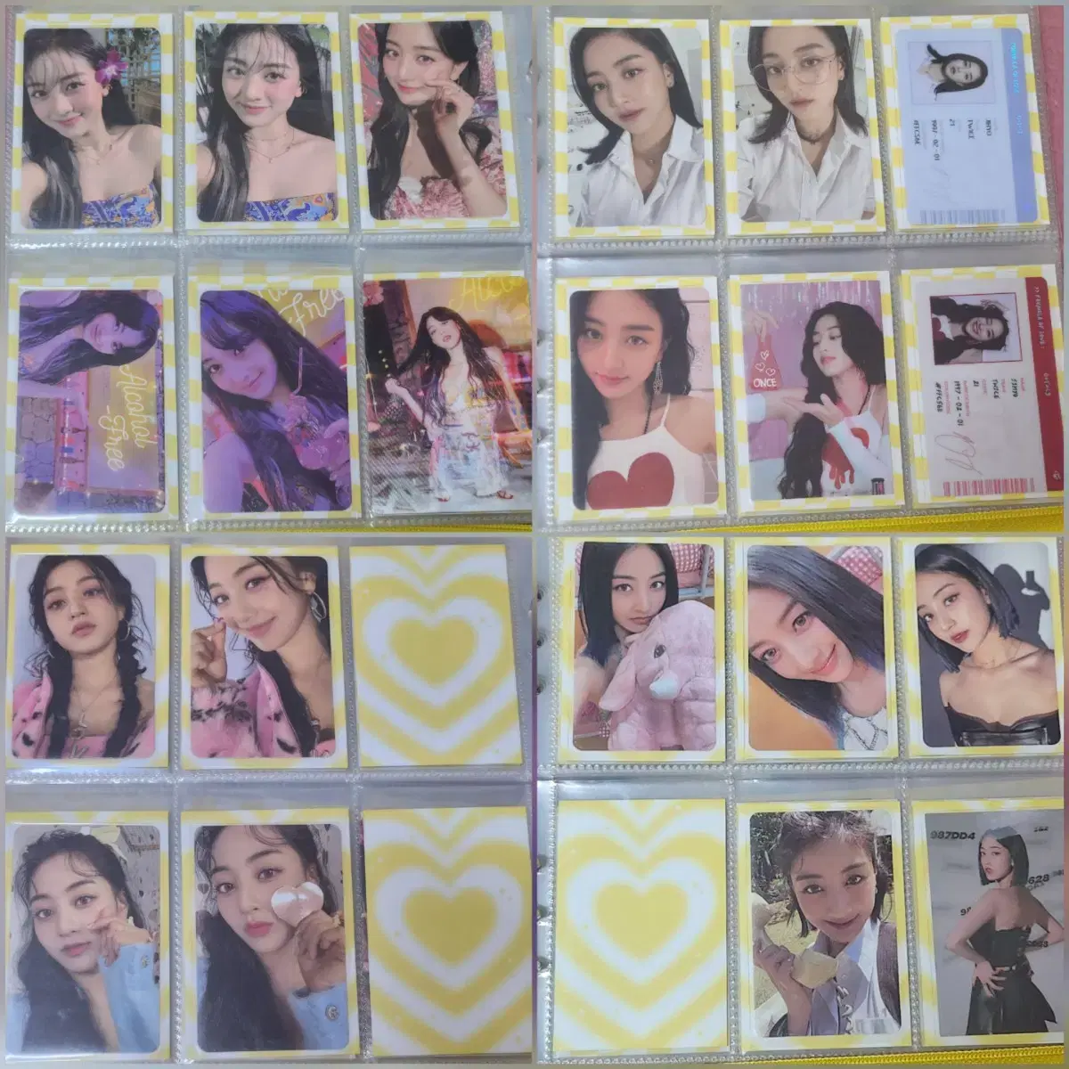 트와이스 지효 앨범 포카 2