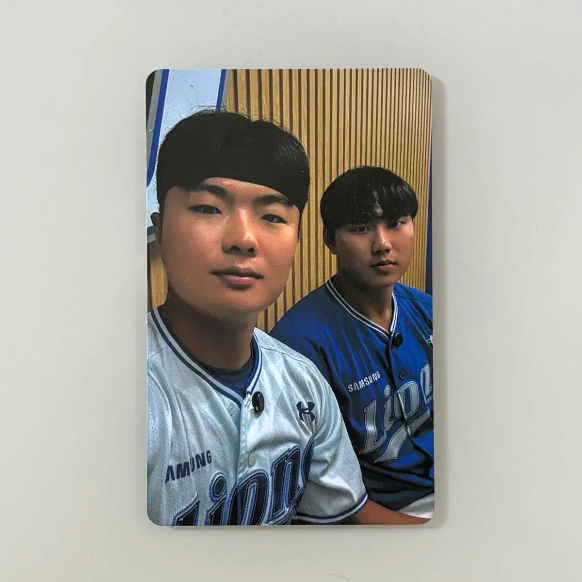 더그아웃매거진 포토카드 7월호 183호 삼성라이온즈 배찬승 이승민 교환! 1
