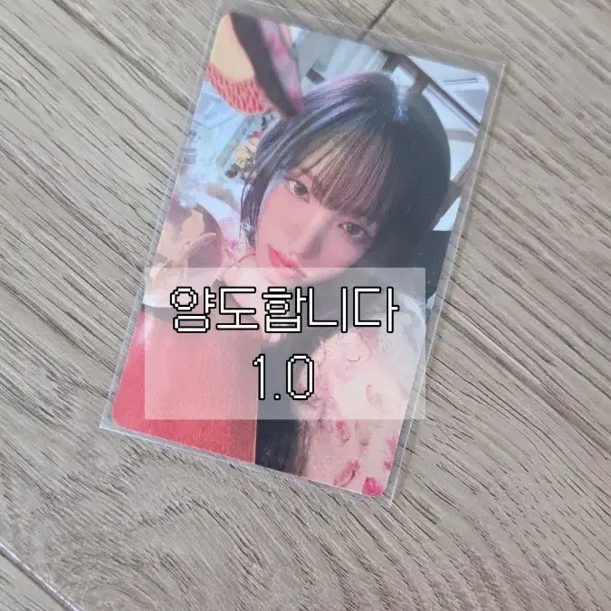 아이브루시드드림 HMV특전 리즈포카