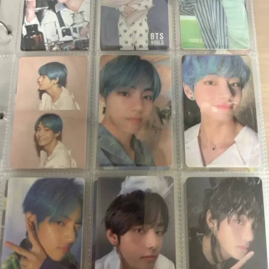 방탄 뷔 태형 포카 드볼 5