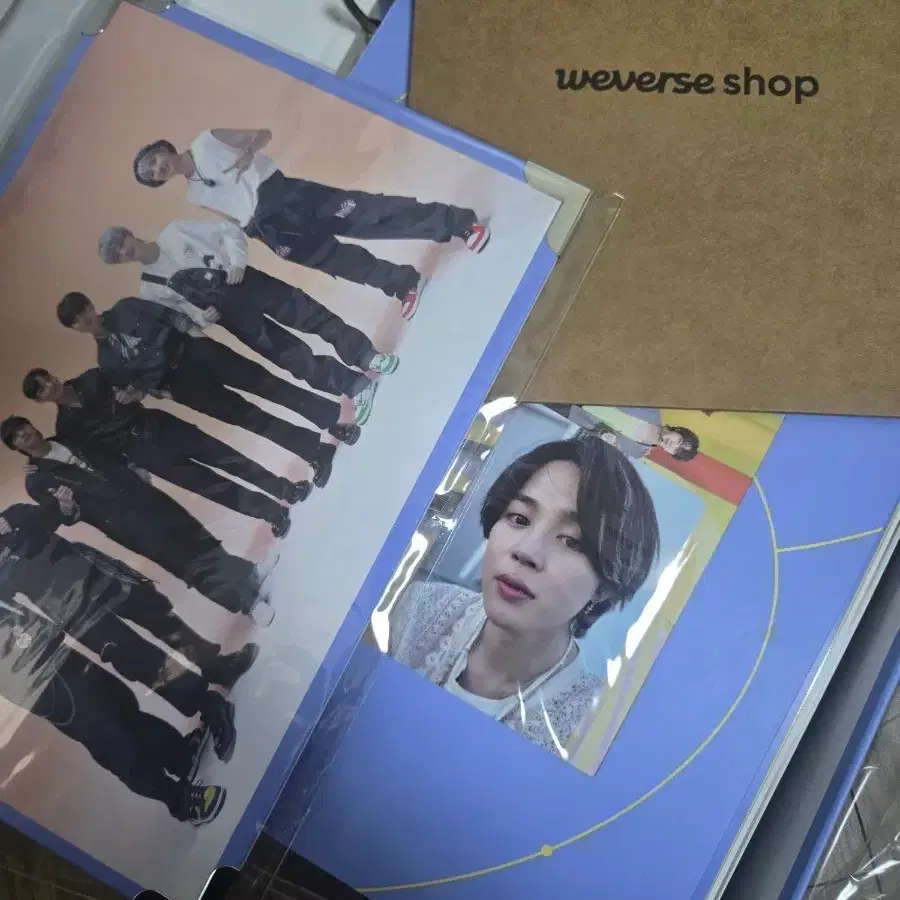 2021 메모리즈 dvd  포카 지민