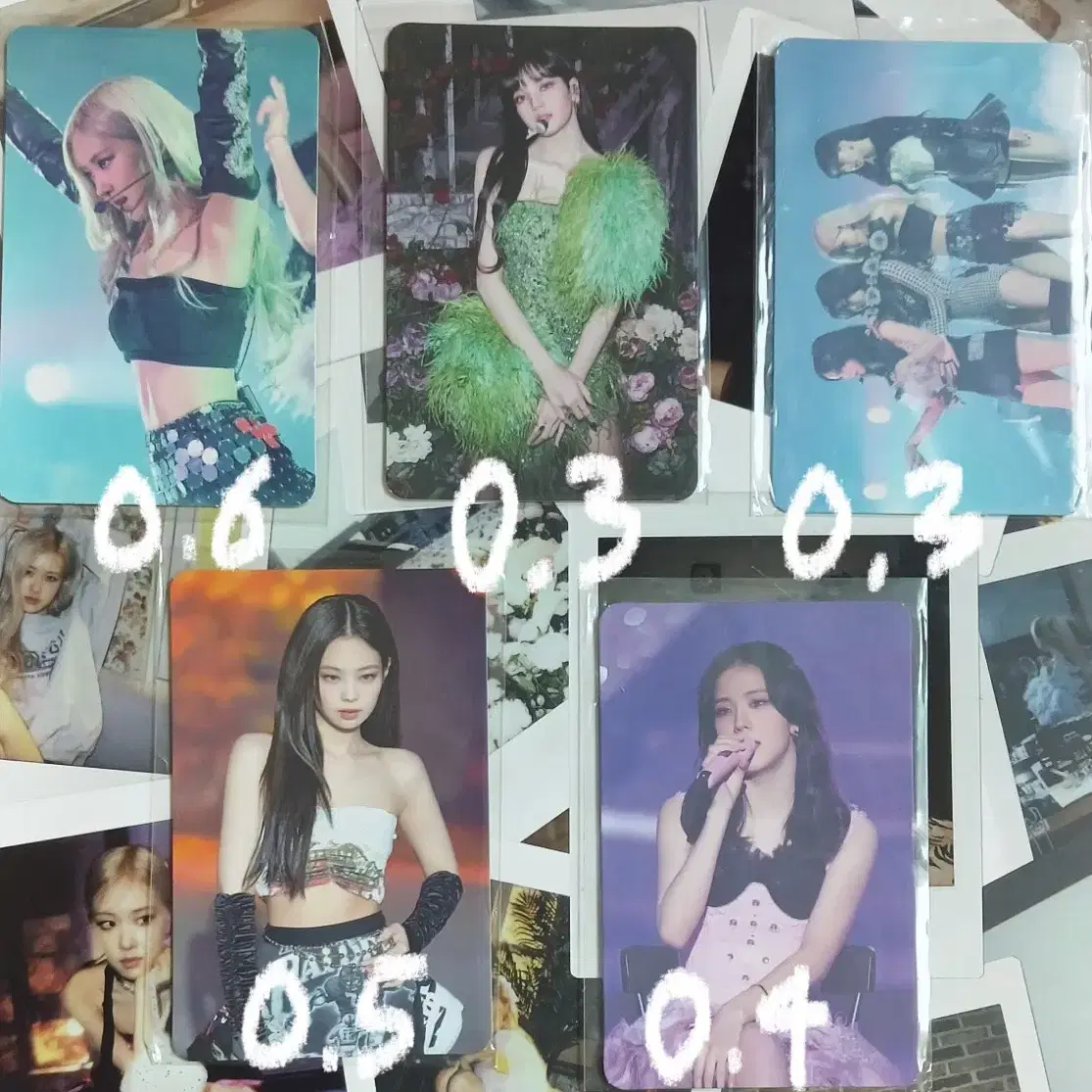 블랙핑크 포카 제니 지수 로제 리사 3
