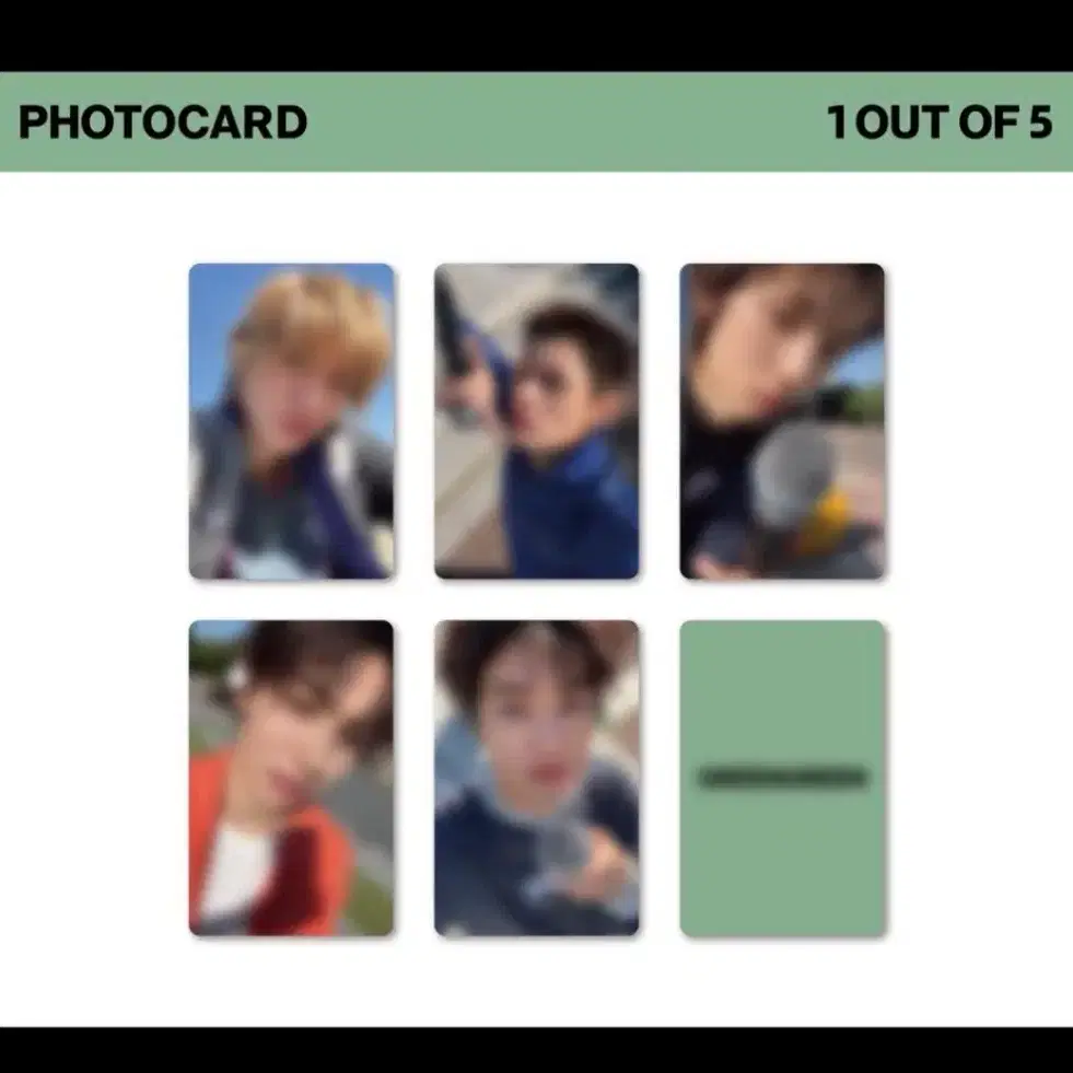 코르티스 마틴 이즈위 4차 포토카드 포카 분철 양도