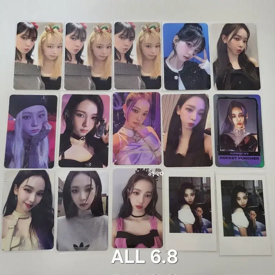 에스파 카리나 포토카드 aespa photocard Karina