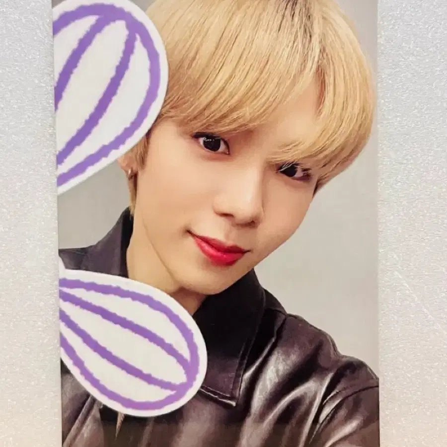 [개봉] NCT x 산리오 타운콜라보레이션 클리어 스티커 포토카드 2장 3