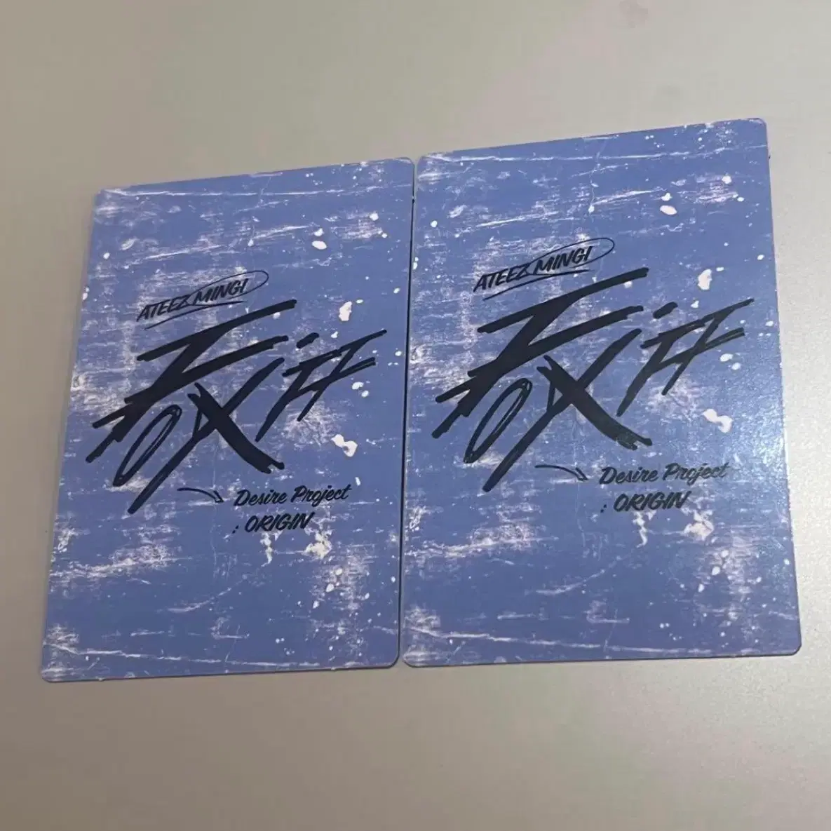 ATEEZ FIX OFF 에이티즈 민기 포카 2장 2