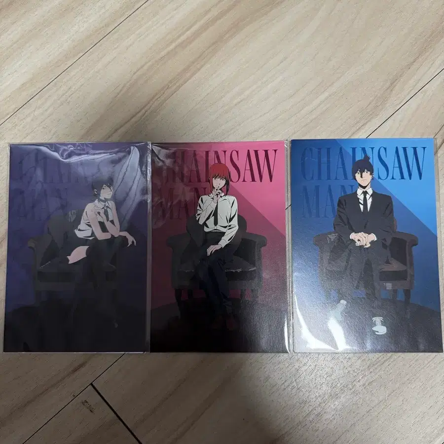 체인소맨 팝업 특전 포토카드 엽서 레제 마키마 아키