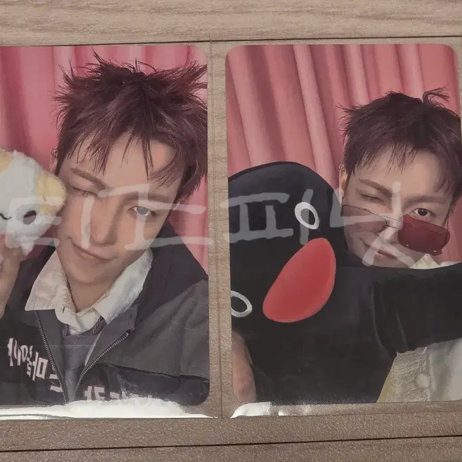 에이티즈 럭드 포카 팝업 사웨 홍중 hongjoong ateez set
