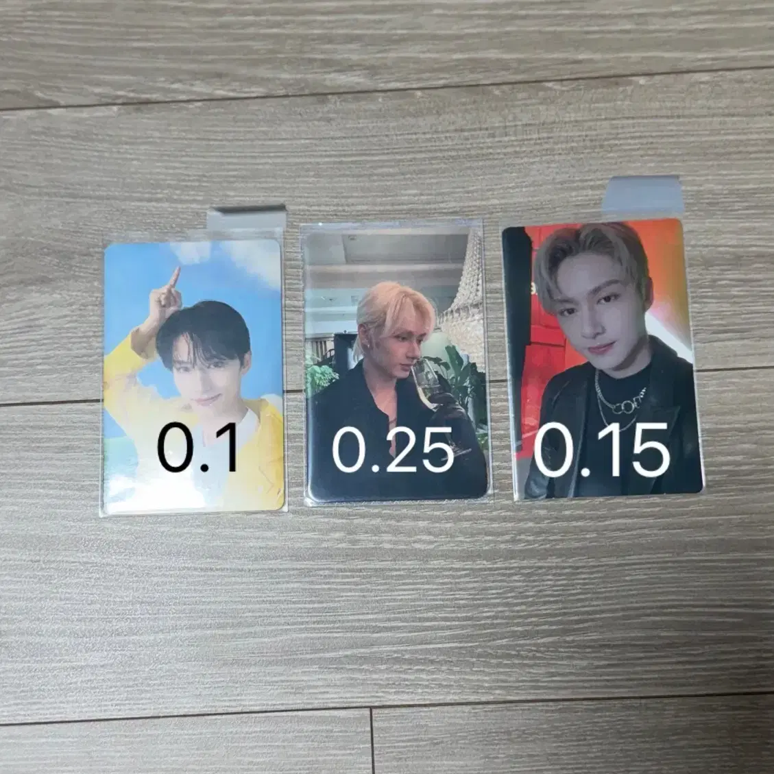 세븐틴 준 포토카드