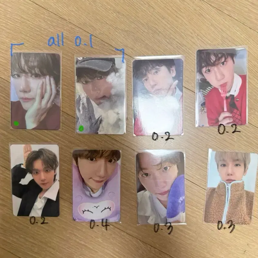 백현 포카, 앨범 팝니다 9