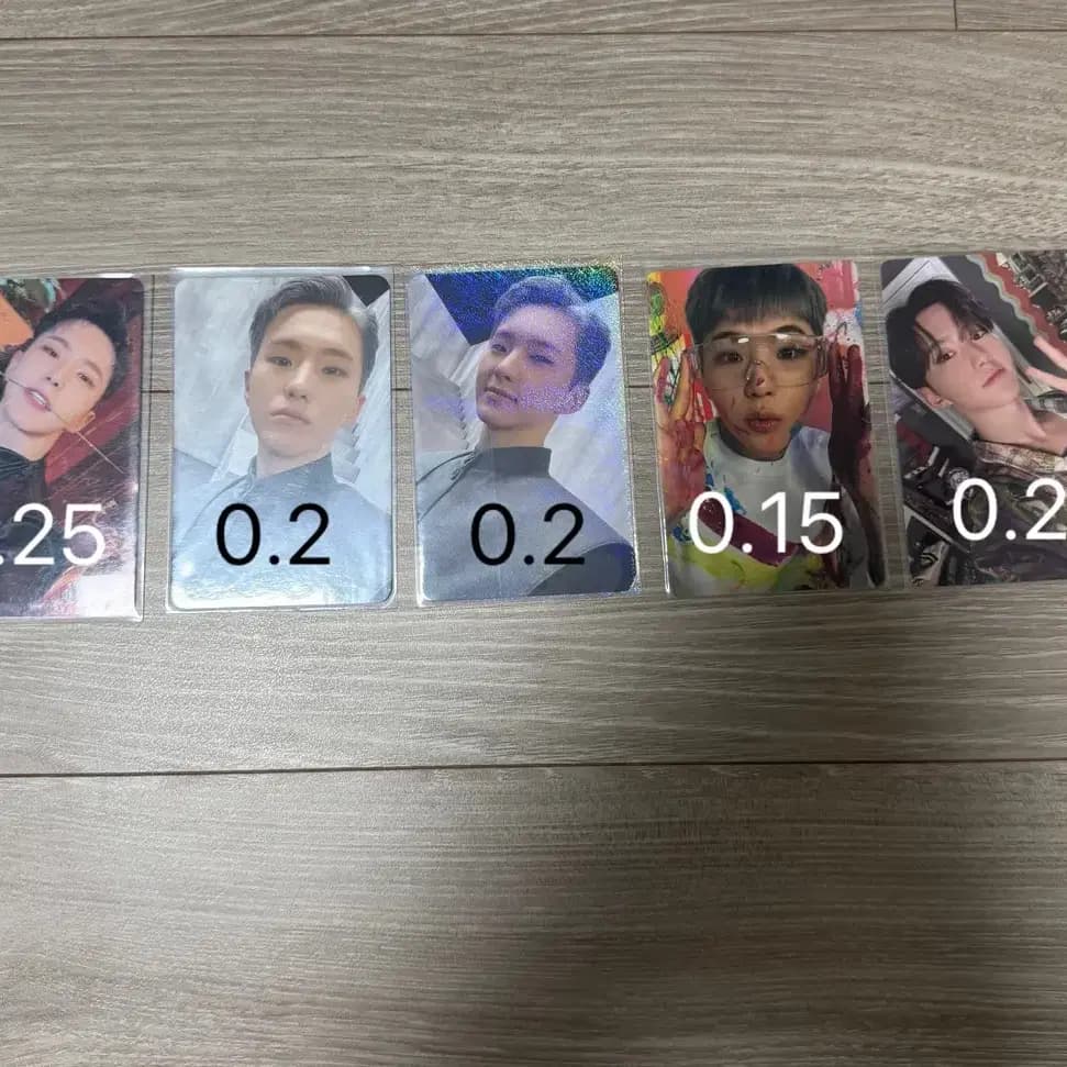 세븐틴 호시 포토카드