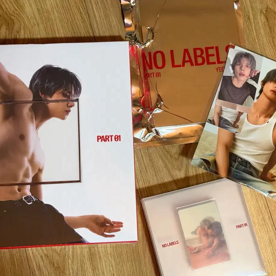 연준 NO LABELS PART 미개봉 앨범 및 포토카드 위버스 특전