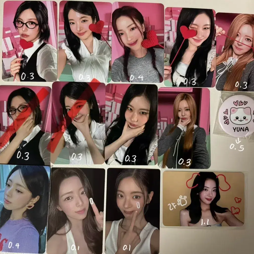 있지 포카 양도 판매 1