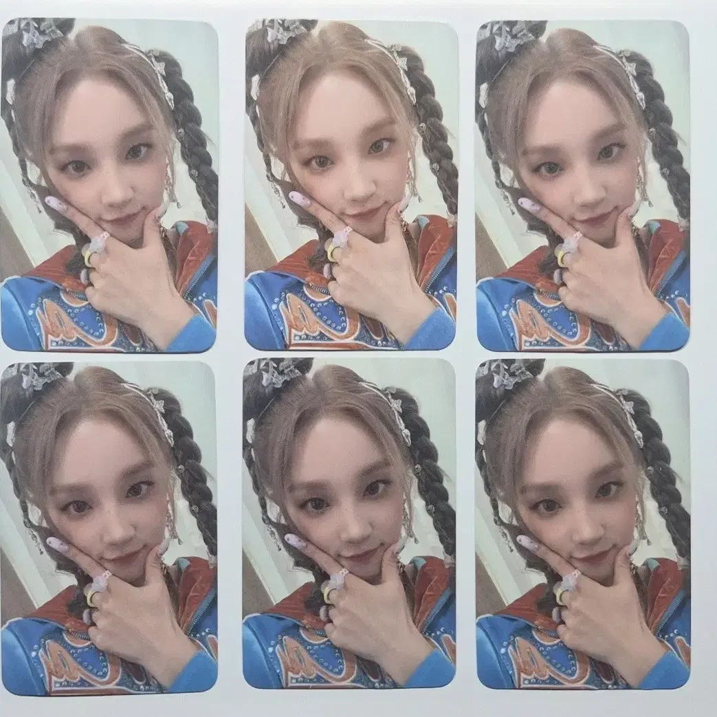 아이들 퀸카 I feel 자카르타 해외 한정 포토카드 판매합니다 우기 8