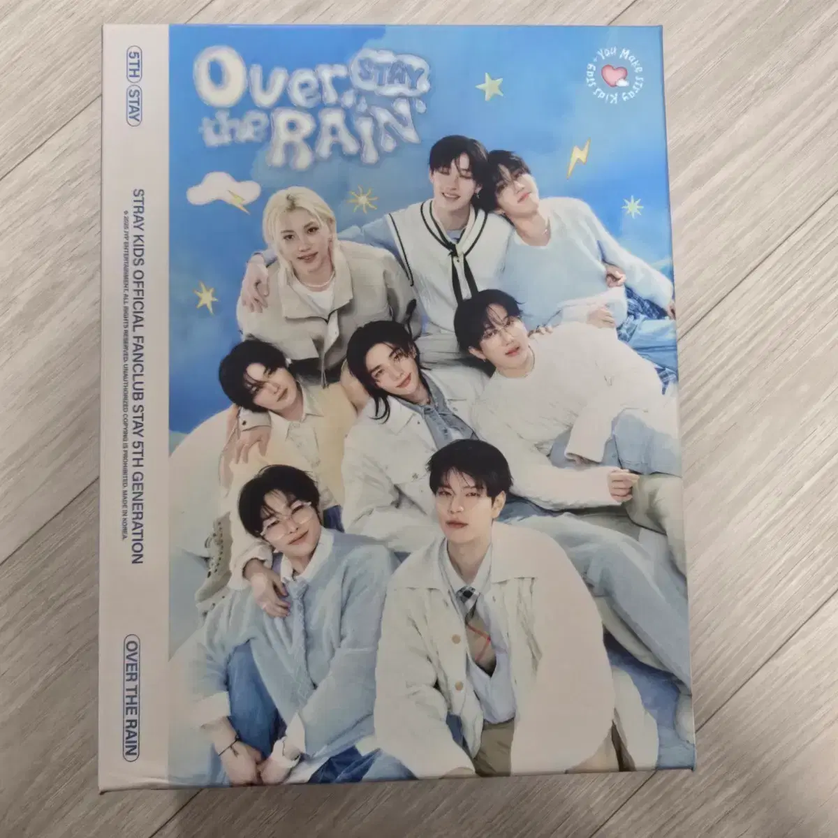 스트레이키즈 5기 공십 팬클럽 키트 (포카 포함)