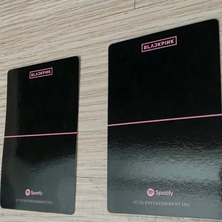 [최저가]블랙핑크 로제 스포티파이 국중박 포토카드 BLACKPINK 6