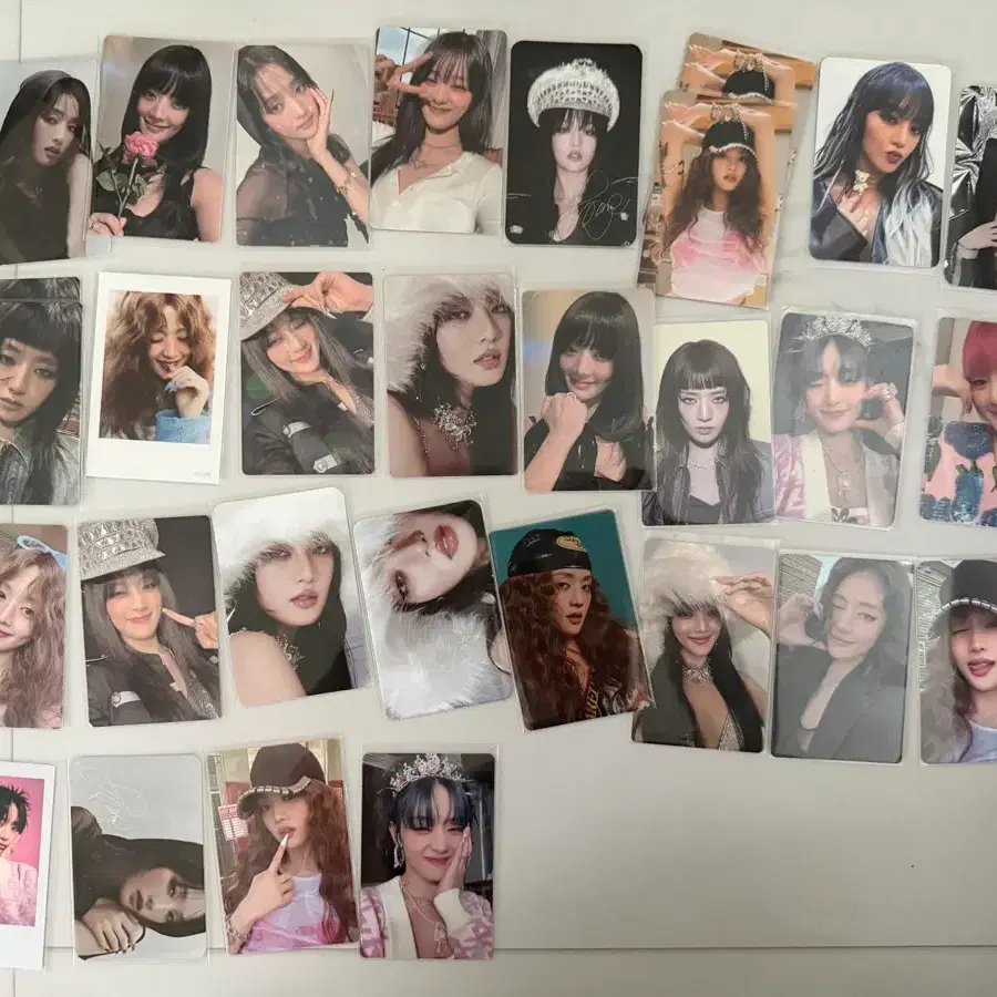 아이들 소연, 미연, 민니, 우기, 슈화 포카 3