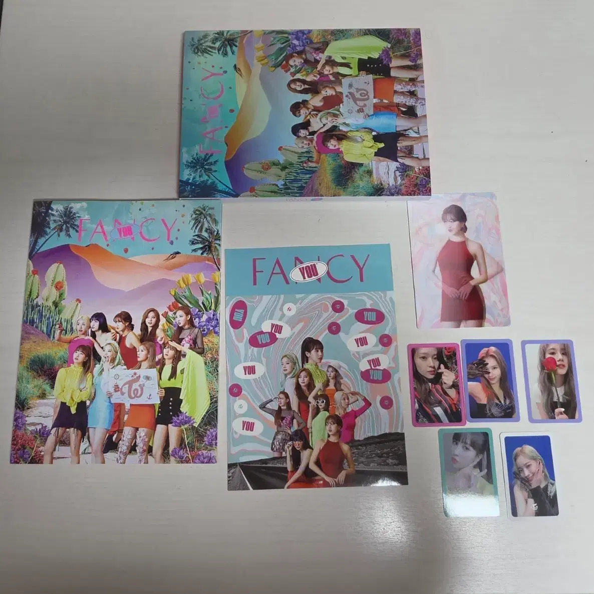 트와이스 FANCY YOU 앨범 포토카드 구성품(상세내용 설명문참고) 1
