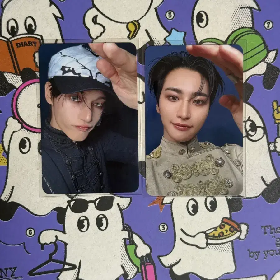 Ateez 에이티즈 우영 성화 쓰담쓰담 포카 미공포